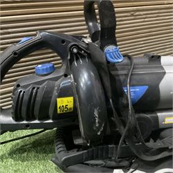 Macalister electric leaf blower, vacuum  - THIS LOT IS TO BE COLLECTED BY APPOINTMENT FROM DUGGLEBY STORAGE, GREAT HILL, EASTFIELD, SCARBOROUGH, YO11 3TX