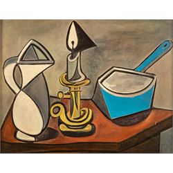 After Pablo Picasso (Spanish 1881-1973): La Casserole Émaillée, coloured print 47cm x 61cm