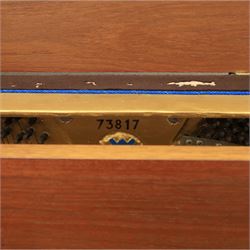 Welmar - 20th century teak upright piano