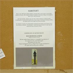 Sam Toft (British 1964-): 'Room with a View' 'Tea for Two' 'On the Edge of the Sand' and 'A Penny for your Thoughts', set five colour prints, two limited edition signed and titled in pencil max 34cm x 86cm (5)