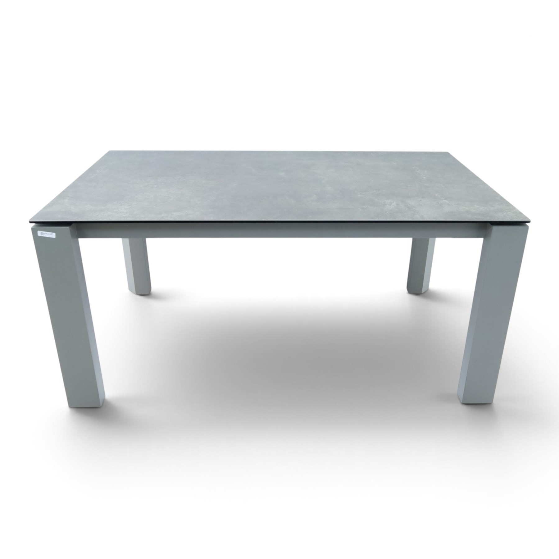 Calligaris - 'Omnia' extending dining table with ceramic top, with set eight 'Aida' dining chairs