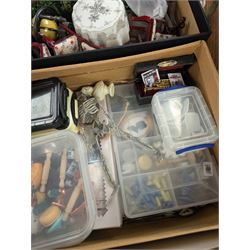 Burton Toys 'Caroline's Home' dolls house and a collection of dolls house furniture and accessories