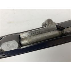 19th century Belgian Gras 12-bore (from 11-bore) bolt-action single barrel shotgun with 80cm barrel No.G85345 L127cm overall. Deactivated to early specification so requires re-deactivation to modern standards RFD ONLY - Disposed 25.06.25 - Notified 24.07.25