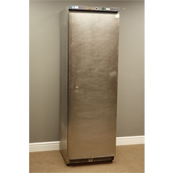  Iarp commercial stainless steel freezer, W60cm, H189cm, D60cm (This item is PAT tested - 5 day warranty from date of sale)    