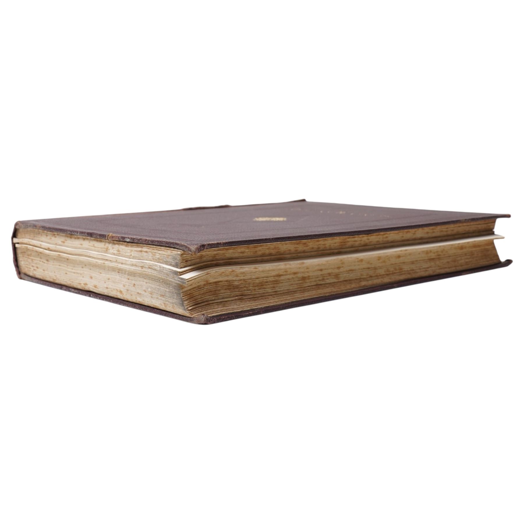 Hugo, Thomas - 'Bewick's Woodcuts impressions of Upwards of Two Thousand Wood-Blocks' published L Reeve & Co 1870 large folio, pebbled maroon cloth with gilt lettering