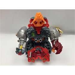 Mighty Max, 1990s Bluebird Toys PLC, large play sets Mighty Max Takes Terror Talons, Mighty Max Blasts Magus, Mighty Max Storms Dragon Island; six further Doom Zones, three Horror Heads and assorted related mini figures and accessories 