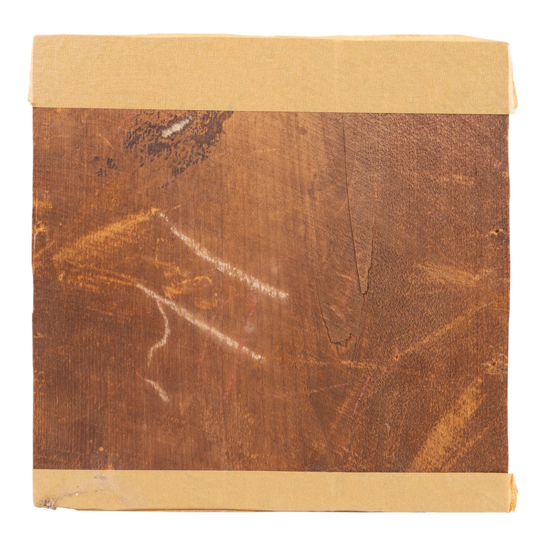 Italian School (18th century): Madonna and Child, ink tondo indistinctly signed R*tti and inscribed 'Roma', 24cm x 22cm