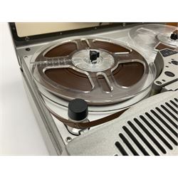 Uher 4200 Report Monitor professional tape recorder, complete with instructions and leather carry case