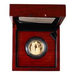 The Royal Mint United Kingdom 2024 'Star Wars Han Solo and Chewbacca' quarter ounce fine g...