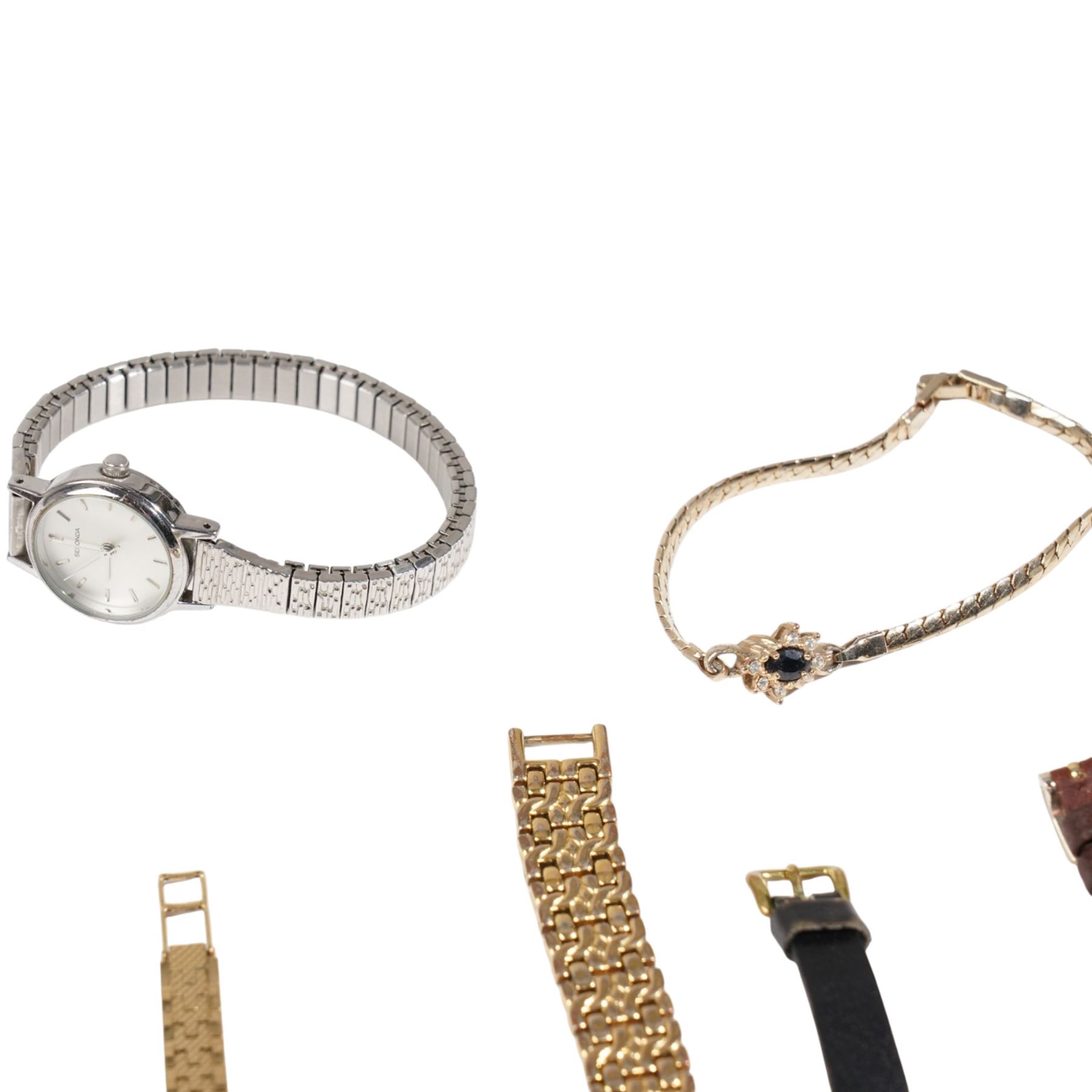 Collection of wristwatches including Sekonda, Smiths, Rotary, Accurist etc