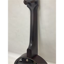 Keech 1920's four string model C Banjulele in its original case