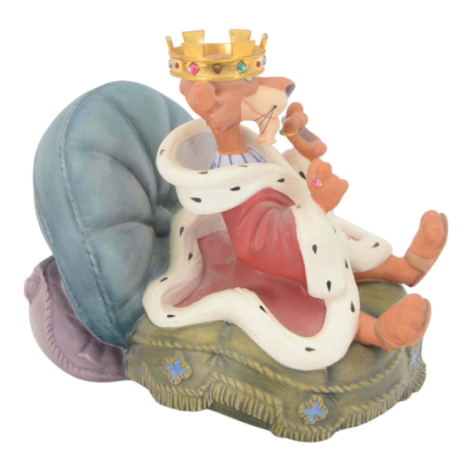 Four Disney Classics Collection figures, comprising Bold Bernard, Preening Prince, Goodbye Father and Say Hello to Figaro, all boxed with certificates of authenticity