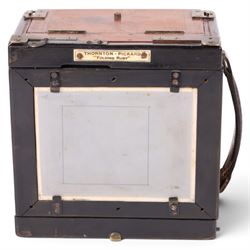 Thornton Pickard Folding Ruby plate camera, with C. P. Goerz Berlin Doppel-Anastigmat DRP lens, serial no. 105517
