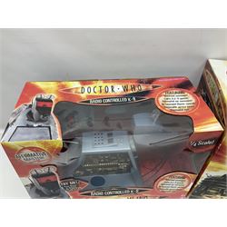 Dr. Who - four boxed collectables by Character Options and Wesco comprising Radio Controlled Dalek, Radio Controlled 1/4 scale K-9, Dalek and Tardis money banks (4)