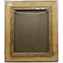 Follower of Dorothea Sharp (British 1874-1955): Children on the Beach, oil on canvas unsigned 59cm x 49cm