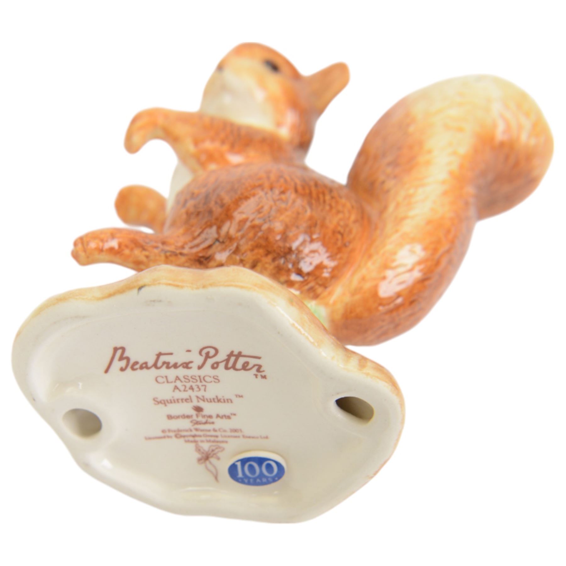 Fourteen Border Fine Arts Beatrix Potter figures, including Squirrel Nutkin, Running Peter Rabbit, Benjamin Bunny, Mr Jeremy Fisher etc, all with original boxes   