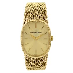 Bueche-Girod ladies 9ct gold manual wind
