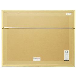 John Barrie Haste (British 1931-2011): Northern British Townscape with Figures, watercolour signed 47cm x 65cm