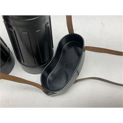 Pair of Optolyth 12 x 63 binoculars, made in Germany, serial no 82186, in leather case