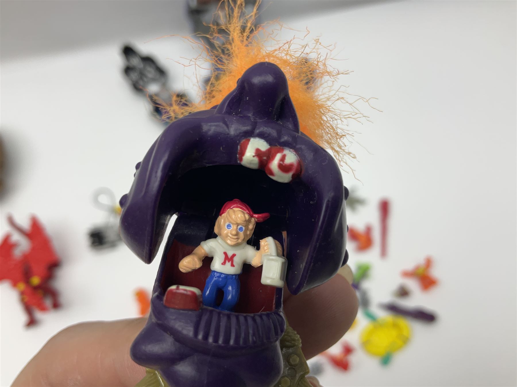 Mighty Max, 1990s Bluebird Toys PLC, large play sets Mighty Max Takes Terror Talons, Mighty Max Blasts Magus, Mighty Max Storms Dragon Island; six further Doom Zones, three Horror Heads and assorted related mini figures and accessories 