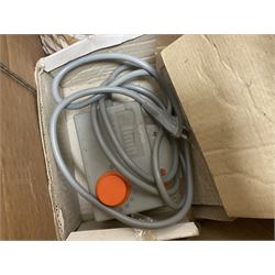 Large quantity of toy railway collectables, to include Faller ‘Hit Train’ boxed sets 3706, 3732, 3753; Lima automatic car unloader, quantity of track and accessories, etc in two boxes 