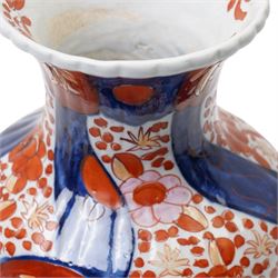 Large Japanese Imari vase, H38cm