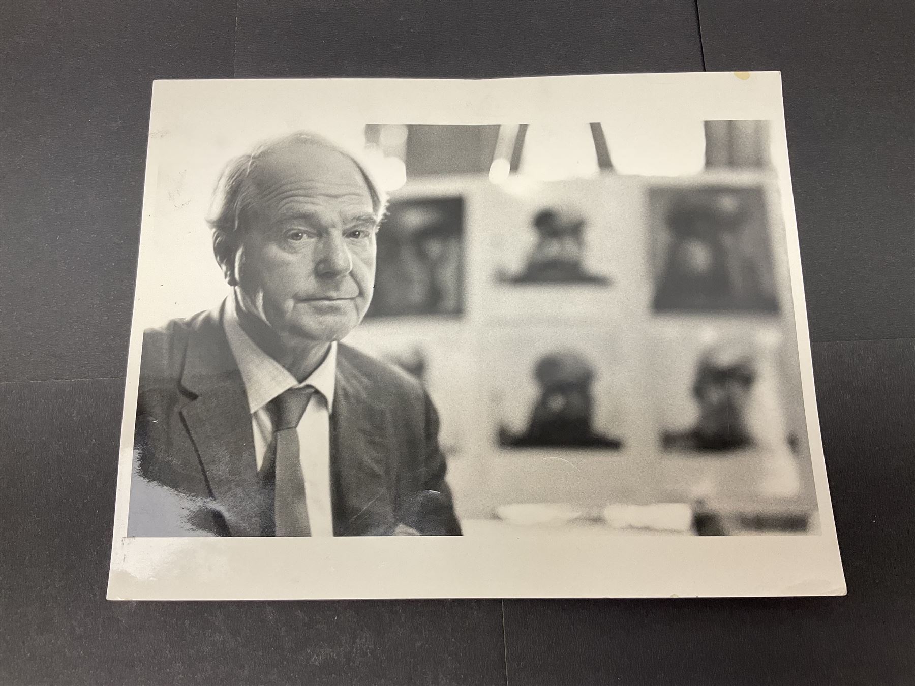Five 1970s press photographs of Henry Moore and Barbara Hepworth