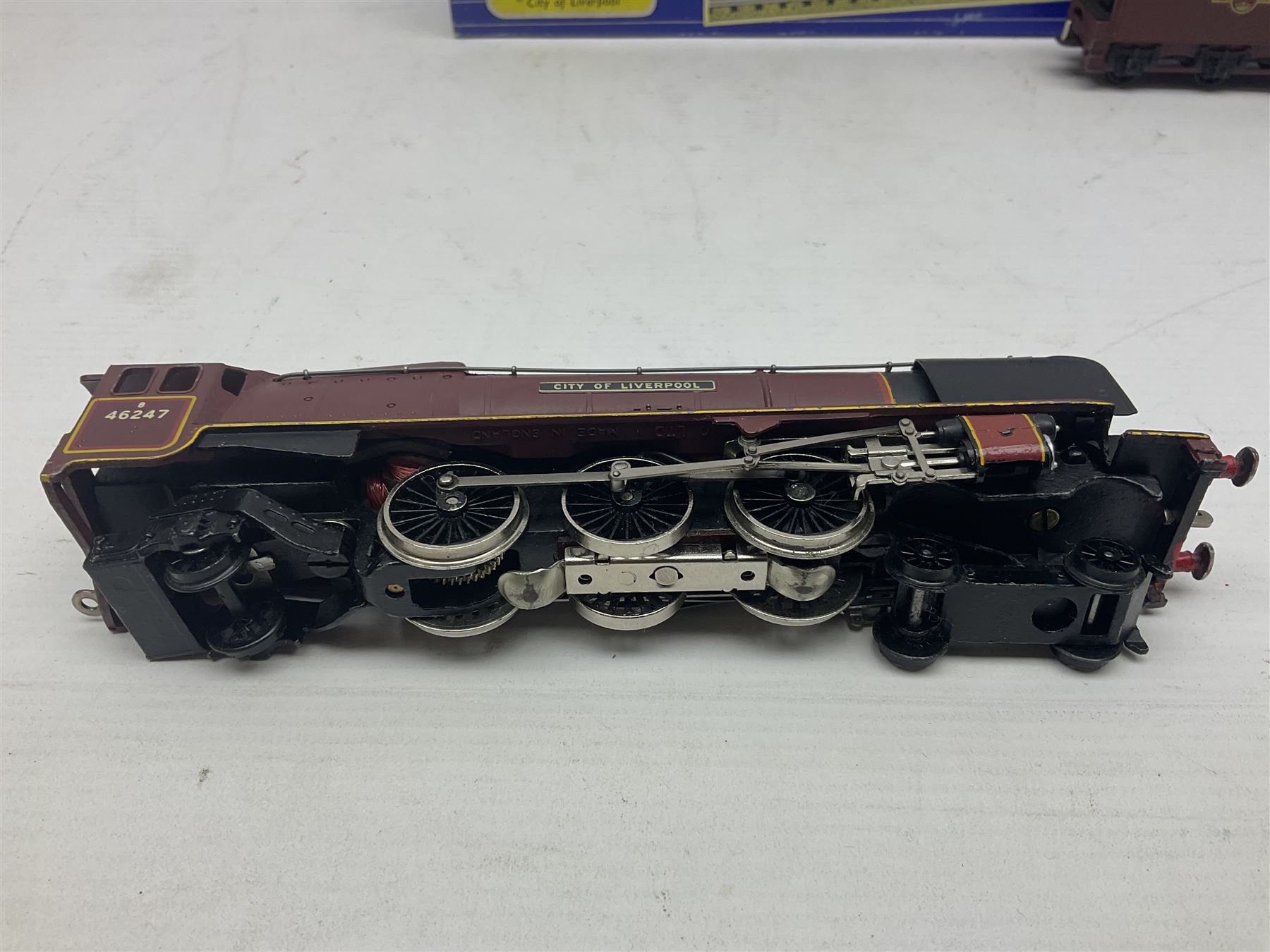 Hornby Dublo - 3-rail Duchess Class 4-6-2 locomotive 'City of Liverpool' No.46247 in BR maroon; in original box with instructions