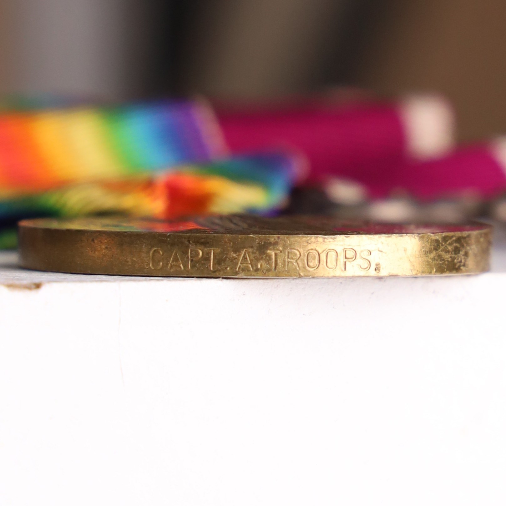 MBE set of six medals, comprising George V MBE, East and West Africa medal with 1898 and 1897-98 clasps, 1914 Star, War medal, Victory medal and Long Service medal, Awarded to 3884 R.S Mjr A Troops Notts & Derby R, with a photograph of British military service man, probably A Troops