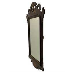 Chippendale style fretwork mirror 