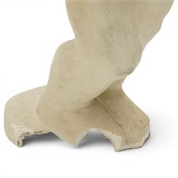 Robert Clatworthy RA (British 1928-2015): Nude Female Standing, cast fibreglass resin sculpture in white finish, W30cm H83cm
Provenance: Gifted directly by the artist to the vendor's partner