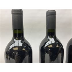 Mixed red wines comprising Tyrrell's Vintage 1992 Long Flat Red, 750ml, 12.5% vol, four bottles, Goundrey Mount Barker 1992 Cabernet Merlot, 750ml, 12% vol, four bottles, and four Tyrrell's Old Winery pinot noir, 13% vol (12)