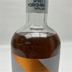 Spirit of Yorkshire Distillery, distillery projects maturing malt, project number 3, limited edition 254/2000, 70cl, 46% vol