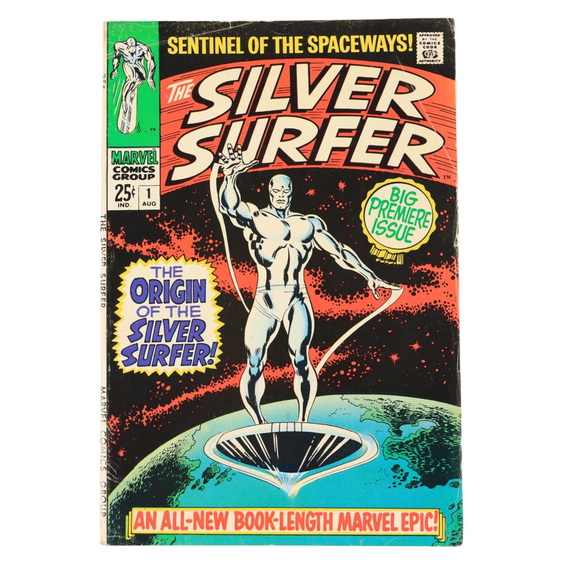 Marvel Silver Age 1968 'The Silver Surfer' issue #1 