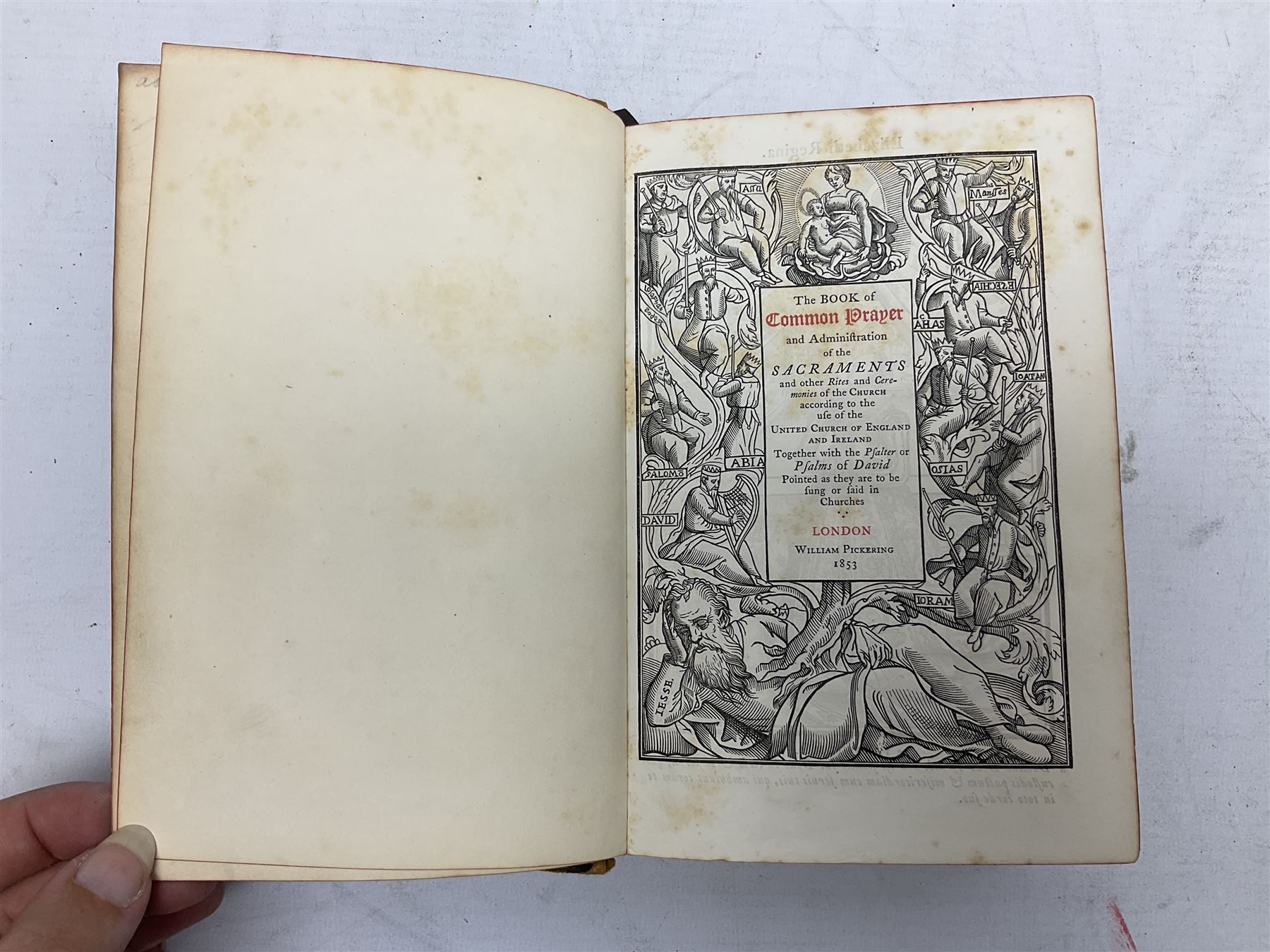 Two books comprising Systema horti-culturæ, or, The Art of Gardening by J. Woolridge, gent. pub. 1688, together with The Book of Common Prayer by William Pickering, 1853