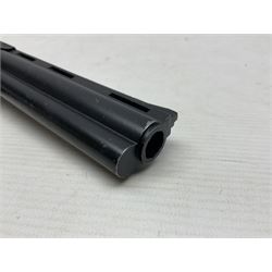 Marksman 1018 spring action BB pistol, serial no.121912951321, L27cm in original packaging with ball dispenser; and KWC .177 cal. CO2 revolver, serial no.31128882, L31cm (2)  NB: AGE RESTRICTIONS APPLY TO THE PURCHASE OF AIR WEAPONS.