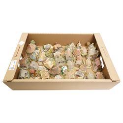 Thirty five Lilliput Lane model cottages