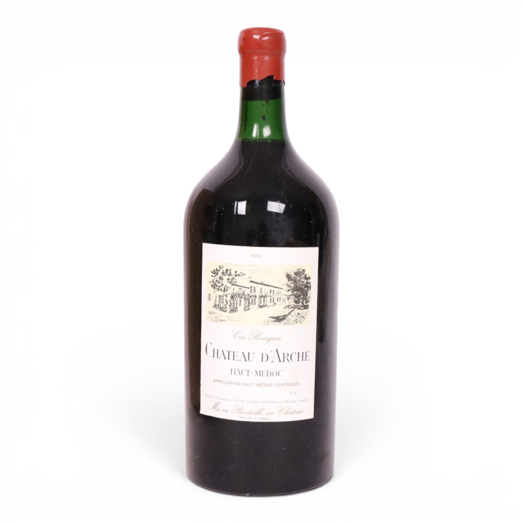 Chateau D'Ache, 1970, Haut Medoc, double magnum, 3l unknown proof   