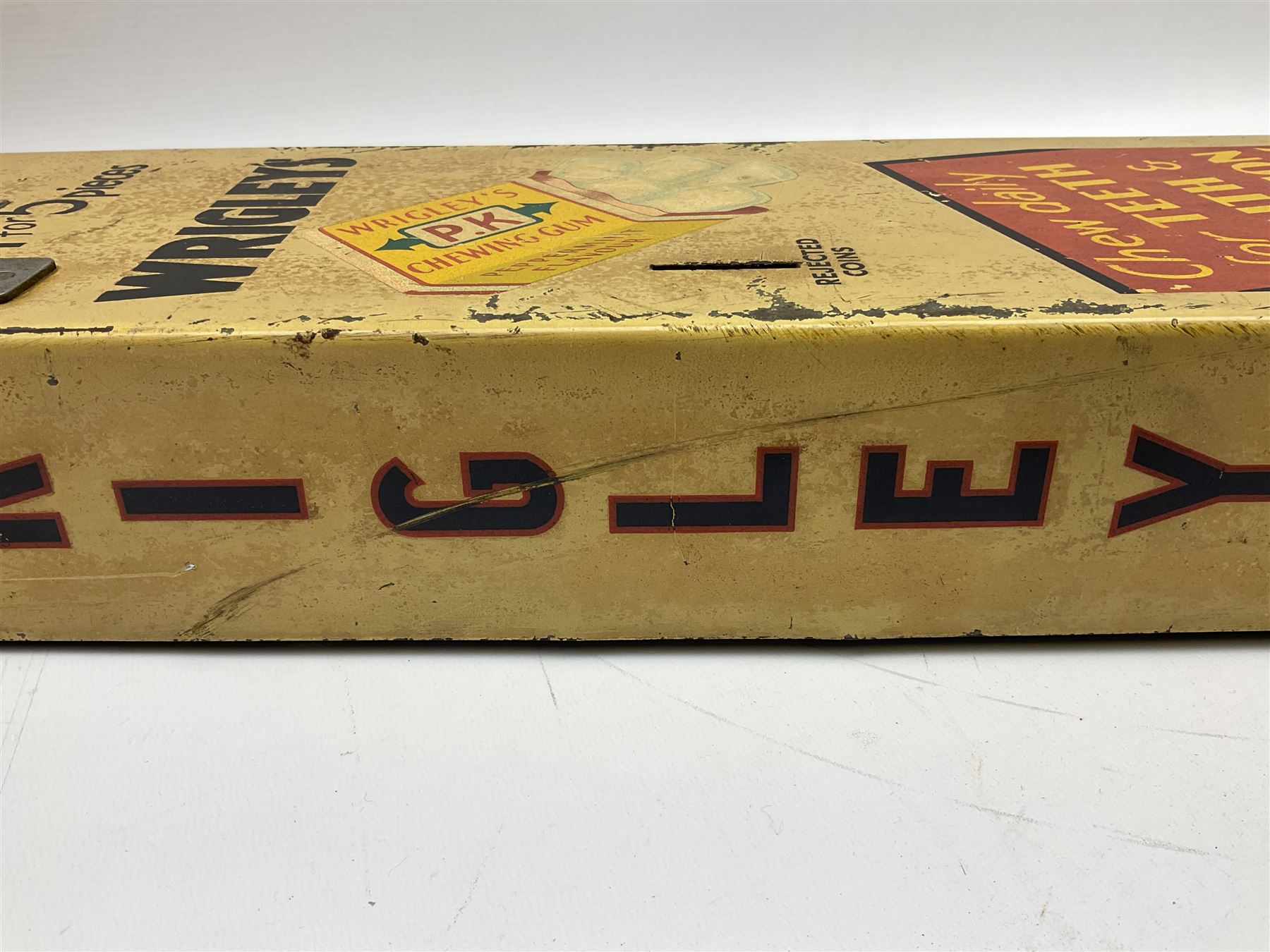 Wrigley`s chewing gum vending machine, H74cm, W16cm