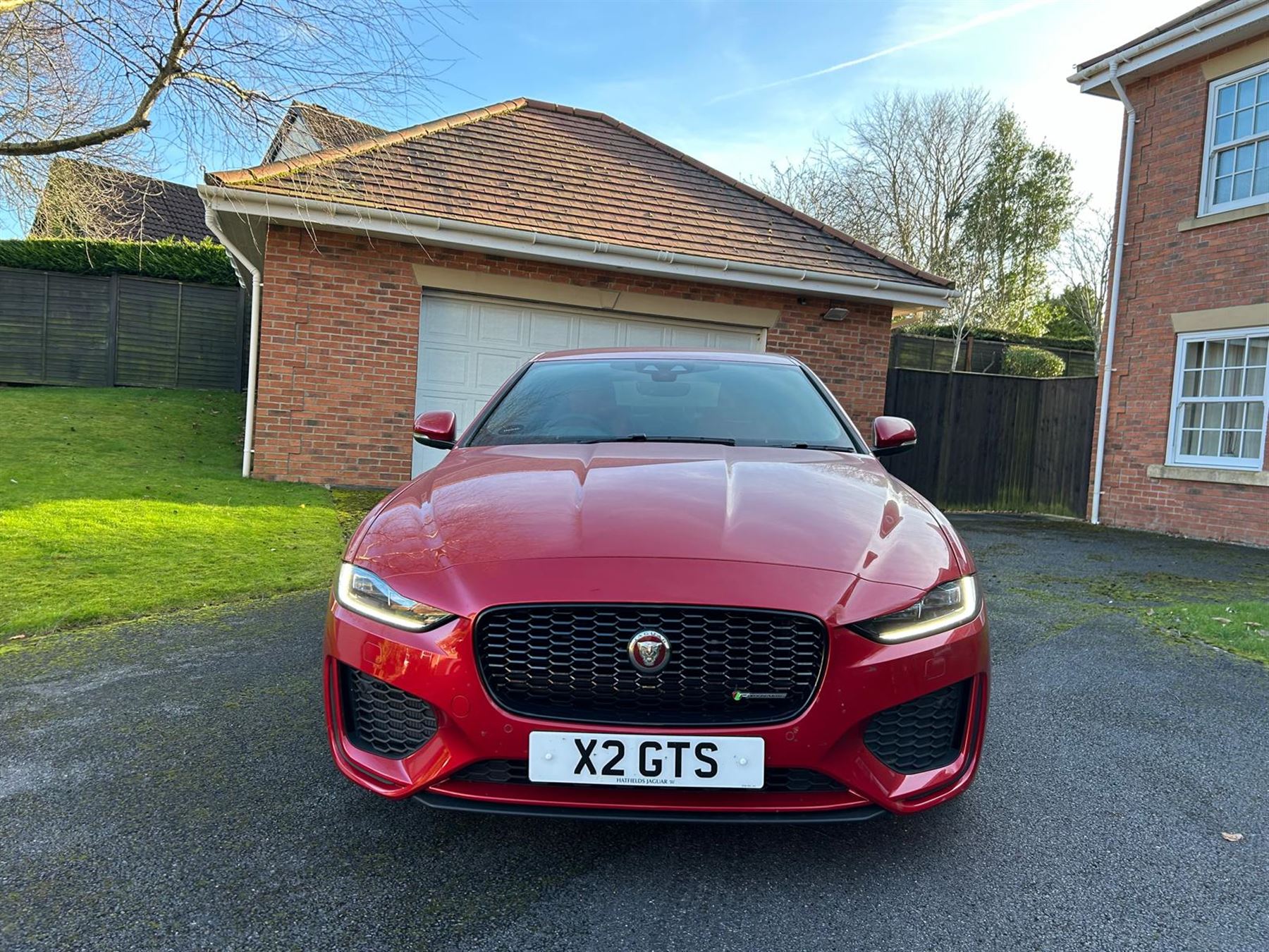 X2 GTS - JAGUAR XE SALOON - 2.0 R-Dynamic HSE 4dr, Automatic ONLY 800 miles

Year: 2019, June
Colour: Firenze Red
Mileage: 800 miles only
Fuel: Petrol
Reg: X2 GTS

As new, with cherished plate, instructions for sale from a local estate.
Buyers premium 10% plus VAT (12% inc.)