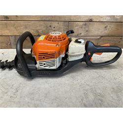 Stihl HS 81R petrol hedge trimmer, 30'' double sided