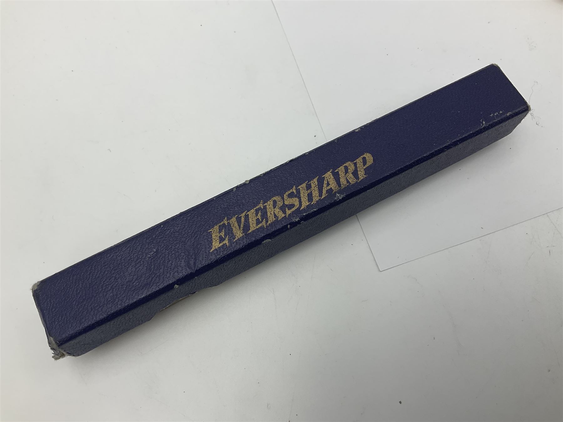 Five gold filled Wahl Eversharp propelling pencils, together with a silver propelling pencil, hallmarked London 1946, J.M.Co Johnson, Matthey & Co, and two further gold filled propelling pencils, one with box, largest L13cm (8)