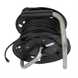 Two BNC cable drums with Evolution Quality Digital Coax 75 ohm XPC OFC cables