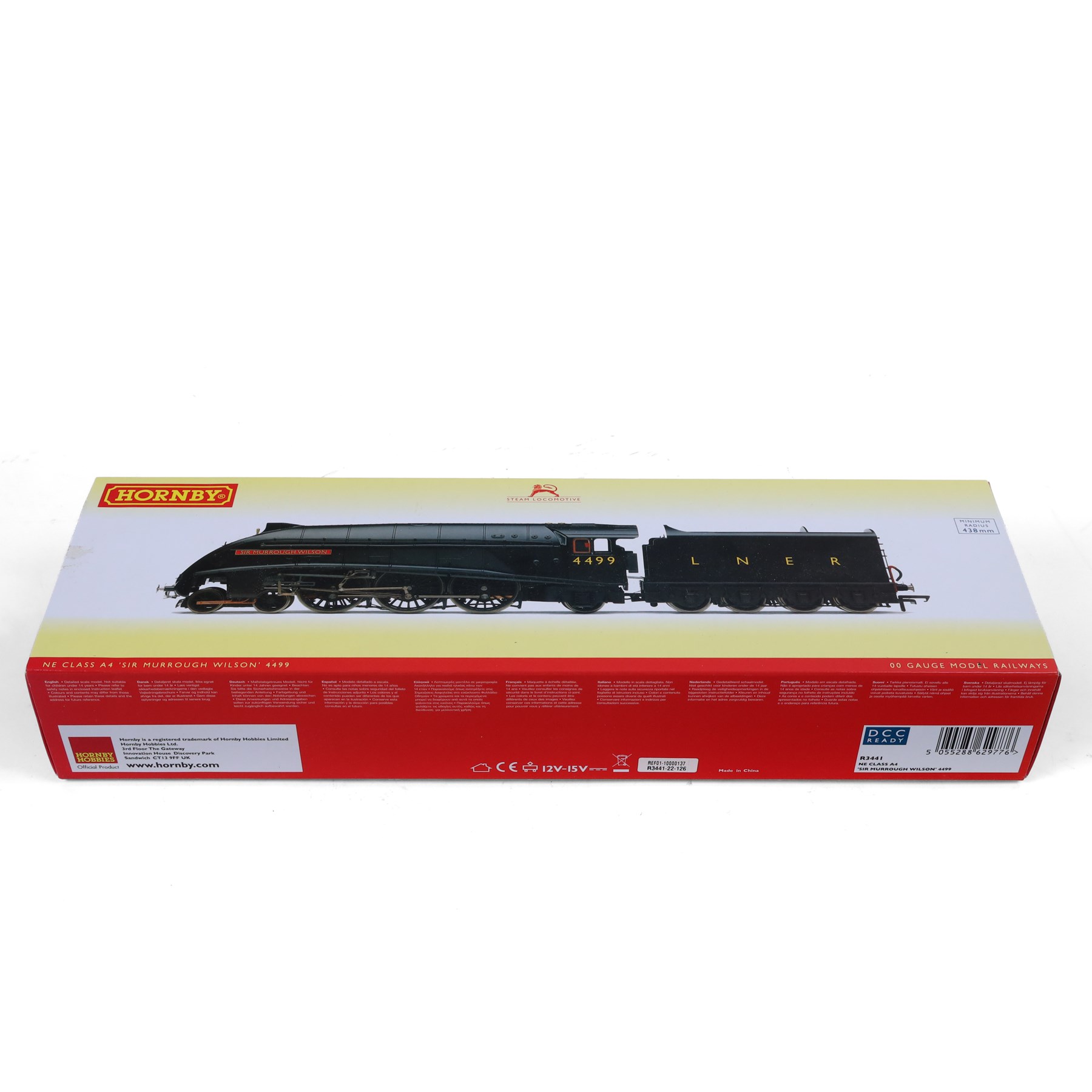 Hornby 00 Gauge no.R3441 NE Class A4 4-6-2 'Sir Murrough Wilson' locomotive and tender no. 4499, boxed