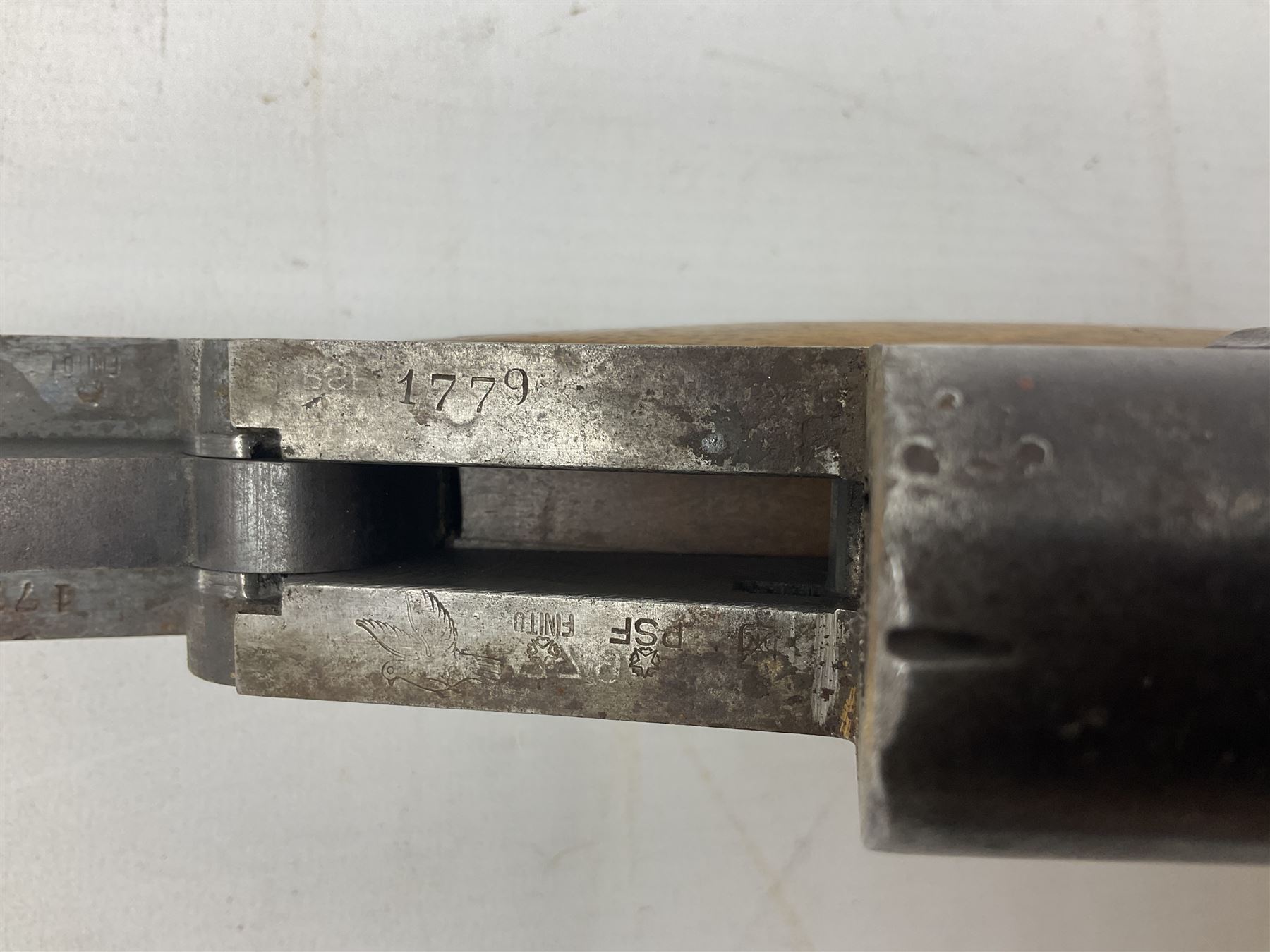 Italian Boehler Blitz .410 folding single barrel shotgun, walnut stock with 70cm barrel, chequered grip and fore-end with cross action safety, No.1779, L112cm overall SHOTGUN CERTIFICATE REQUIRED