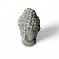Small cast stone Thai Head