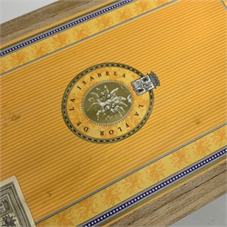 La Flor de la Isabela, 25 Double Corona 1881 cigars in sealed wooden box