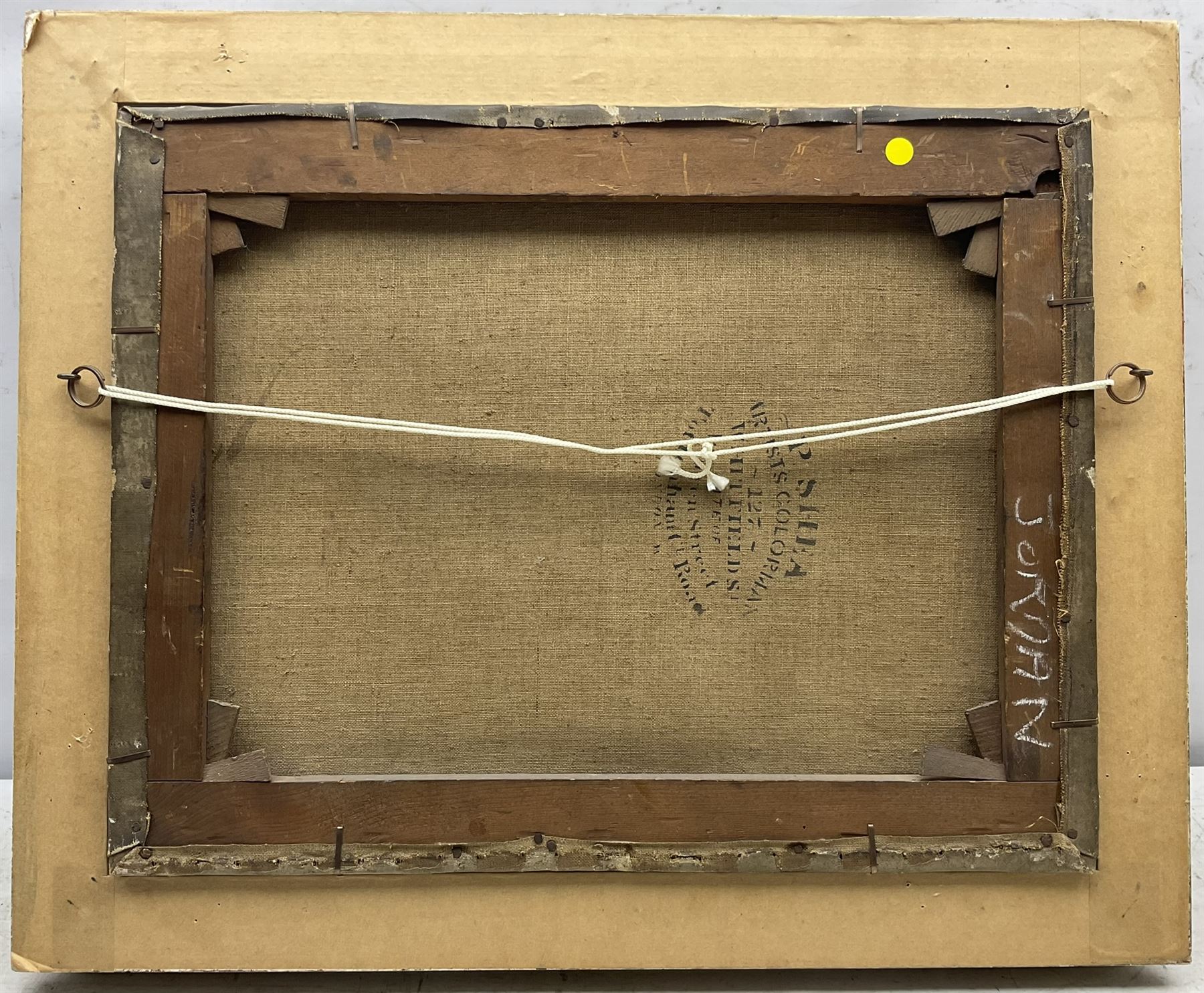 John Brandon Smith (British 1848-1884): River Falls, oil on canvas unsigned 34cm x 44cm