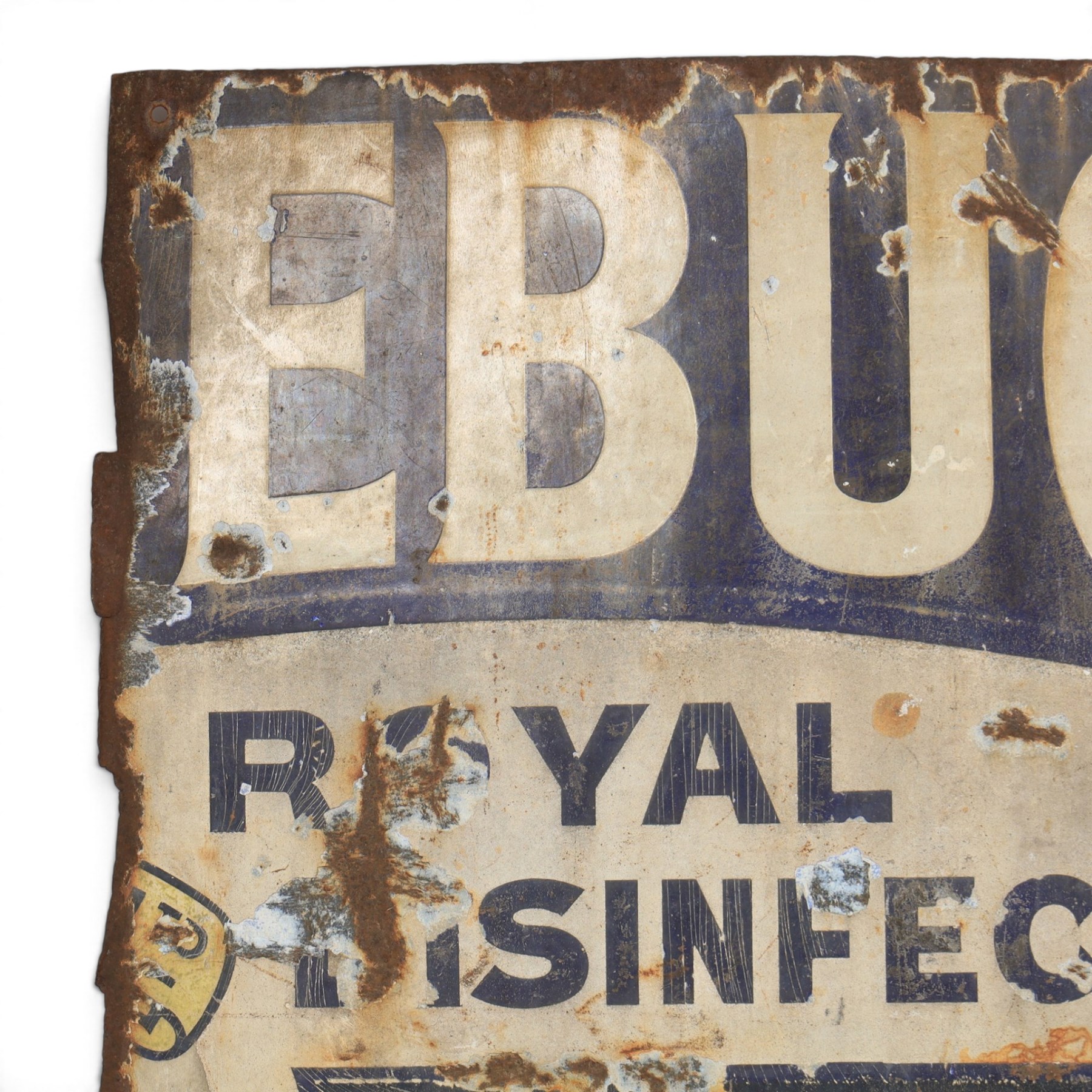 Enamel advertising sign Ebuoy Soap, H62cm