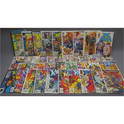  Collection of 1990s & later Marvel comic books including X-Men, X-Calibre, X-Factor, X-Force, Wolverine, Bishop, X-Man, Cyclops and Phoenix & X-Universe, all presented in plastic sleeves (120)  